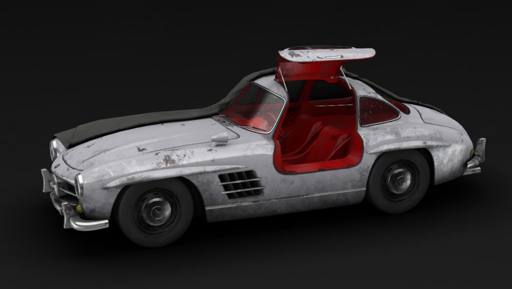 Mercedes 300SL Dirty preview image 1